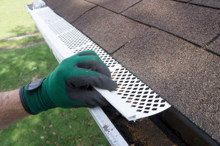 Gutter Gaurd Installation